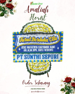 Papan Bunga Duka di Suru Suru